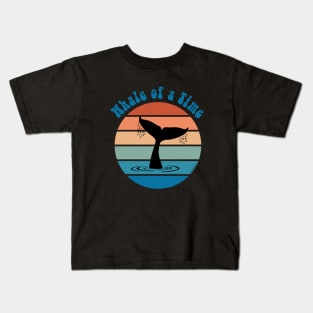 Whale of a Time Kids T-Shirt